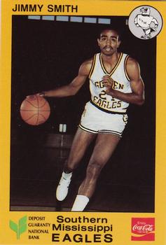 1987-88 Southern Mississippi Golden Eagles #12 Jimmy Smith Front