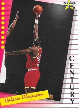 1994 Star Century #32 Hakeem Olajuwon Front