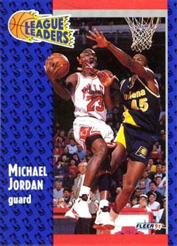 1991-92 Fleer - 3D Acrylic #220 Michael Jordan Front