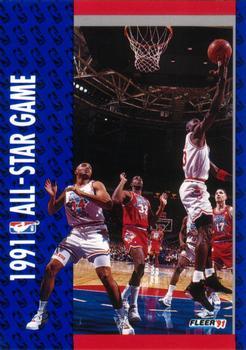 1991-92 Fleer - 3D Acrylic #238 1991 All-Star Game Front