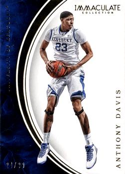 2016-17 Panini Immaculate Collection Collegiate #3 Anthony Davis Front