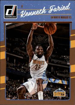 2016-17 Donruss #86 Kenneth Faried Front