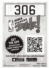 2015-16 Panini NBA Stickers #306 Steven Adams Back
