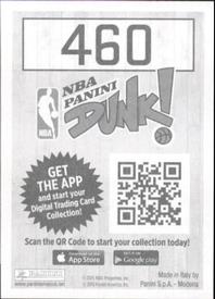 2015-16 Panini NBA Stickers #460 Larry O'Brien Trophy Back