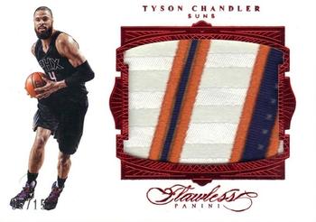 2015-16 Panini Flawless - Patches Ruby #42 Tyson Chandler Front