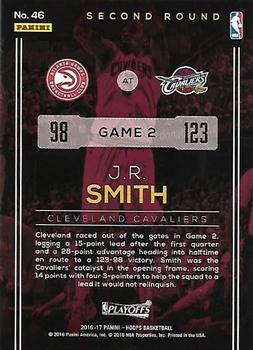2016-17 Hoops - Road to the Finals #46 J.R. Smith Back