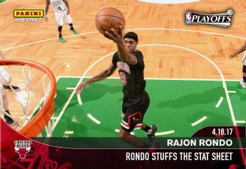 2016-17 Panini Instant NBA #330 Rajon Rondo Front