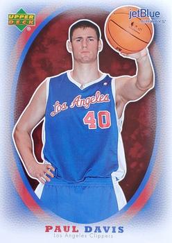 2006-07 Jet Blue Upper Deck Los Angeles Clippers #3 Paul Davis Front