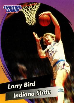 1998 Kenner Starting Lineup Cards NCAA F.A.M.E. #557389 Larry Bird Front