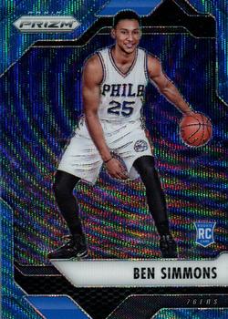 2016-17 Panini Prizm - Teal Wave Prizms #1 Ben Simmons Front