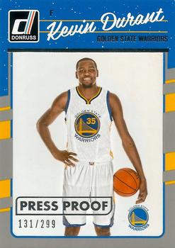 2016-17 Donruss - Press Proof Silver #137 Kevin Durant Front