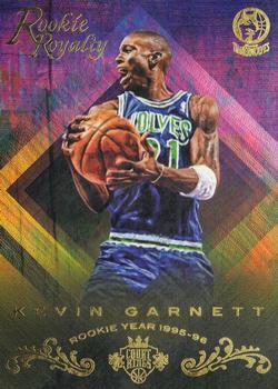 2016-17 Panini Court Kings - 5x7 Box Toppers Rookie Royalty #17 Kevin Garnett Front