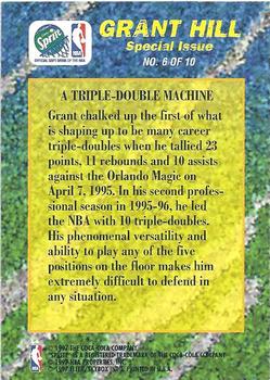 1996-97 Fleer Sprite - Grant Hill Special Issue #6 Grant Hill Back