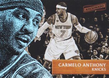 2016-17 Panini Aficionado #32 Carmelo Anthony Front