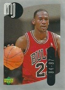 1998 Upper Deck Michael Jordan Stickers #10 Michael Jordan Front