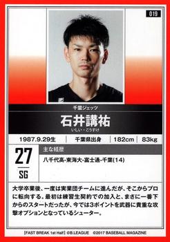 2016-17 BBM B.League Fast Break #19 Kosuke Ishii Back