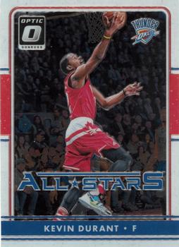 2016-17 Donruss Optic - All-Stars #24 Kevin Durant Front