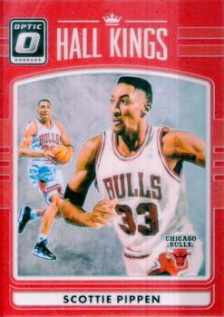 2016-17 Donruss Optic - Hall Kings Red #13 Scottie Pippen Front