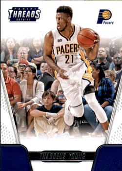 2016-17 Panini Threads #44 Thaddeus Young Front