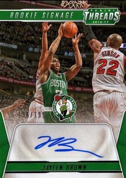 2016-17 Panini Threads - Rookie Signage #2 Jaylen Brown Front