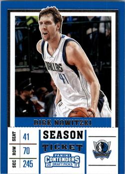 2017 Panini Contenders Draft Picks #15 Dirk Nowitzki Front