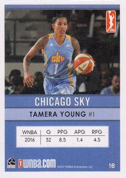 2017 Rittenhouse WNBA #16 Tamera Young Back