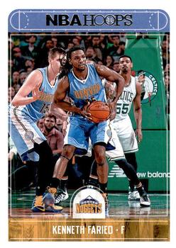 2017-18 Hoops #142 Kenneth Faried Front
