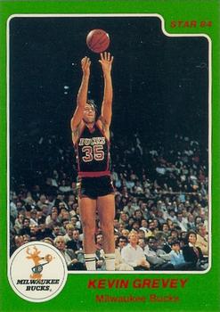 1984-85 Star Arena Milwaukee Bucks #4 Kevin Grevey Front