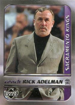 2002-03 Upper Deck Sacramento Kings #1 Rick Adelman Front