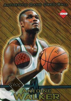 1997 Collector's Edge - Game Ball Gold (no serial numbers) #1 Antoine Walker Front