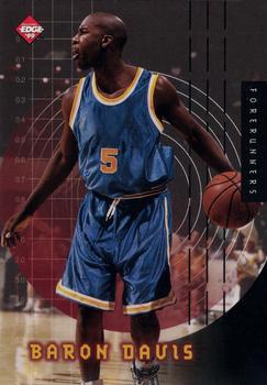 1999 Collector's Edge - Forerunners #4 Baron Davis Front