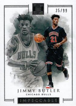 2016-17 Panini Impeccable #27 Jimmy Butler Front