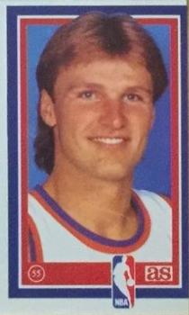1989 Los Ases de la NBA Spanish Stickers #55 Tom Chambers Front