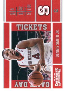 2017 Panini Contenders Draft Picks - Game Day Tickets #8 Dennis Smith Jr. Front