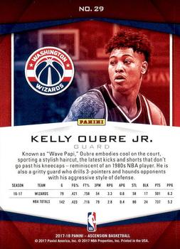 2017-18 Panini Ascension #29 Kelly Oubre Jr. Back