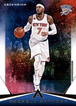 2017-18 Panini Ascension #88 Carmelo Anthony Front