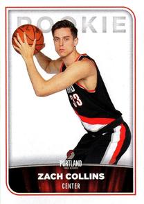 2017-18 Panini Stickers #332 Zach Collins Front