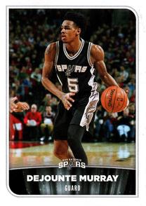 2017-18 Panini Stickers #356 Dejounte Murray Front