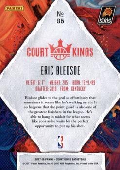 2017-18 Panini Court Kings #35 Eric Bledsoe Back