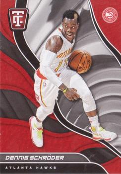 2017-18 Panini Totally Certified #15 Dennis Schroder Front