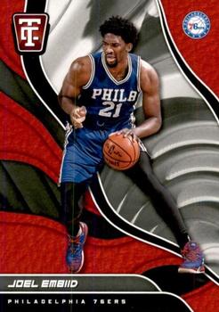2017-18 Panini Totally Certified #52 Joel Embiid Front