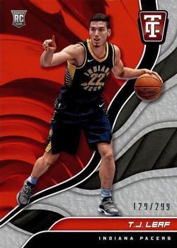 2017-18 Panini Totally Certified #118 T.J. Leaf Front