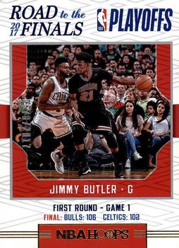 2017-18 Hoops - Road to the Finals #1 Jimmy Butler Front