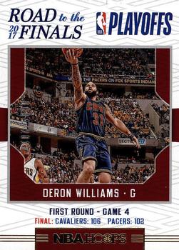 2017-18 Hoops - Road to the Finals #22 Deron Williams Front