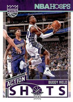 2017-18 Hoops - Action Shots #9 Buddy Hield Front