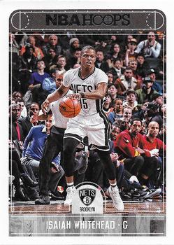 2017-18 Hoops - Red Back #139 Isaiah Whitehead Front