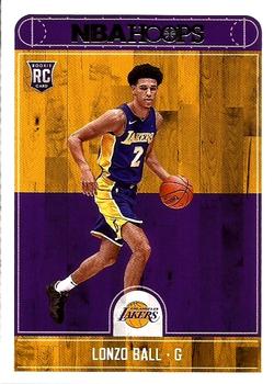 2017-18 Hoops - Red Back #252 Lonzo Ball Front