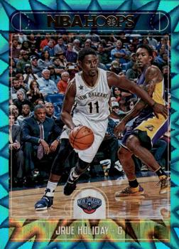 2017-18 Hoops - Teal Explosion #159 Jrue Holiday Front