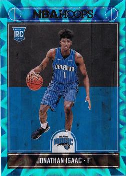 2017-18 Hoops - Teal Explosion #256 Jonathan Isaac Front