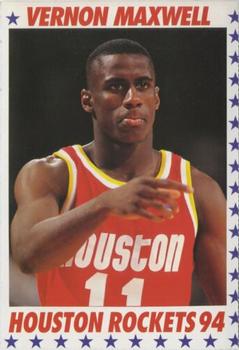 1994-95 Basketball USA Magazine (German) #NNO Vernon Maxwell Front